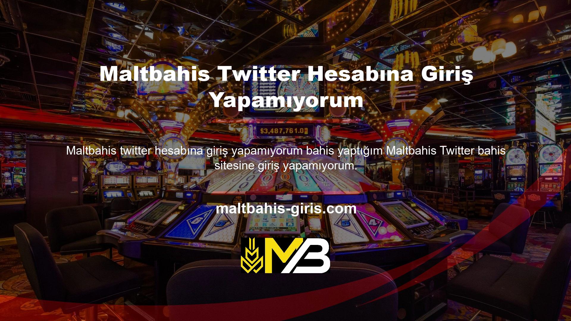 Maltbahis Twitter'ı Yeni adresiniz ne? Bu ve buna benzer konularda sizlere yardımcı olabilmek için Maltbahis Twitter bahis sitesine kolayca nasıl giriş yapabileceğiniz aşağıda açıklanmıştır